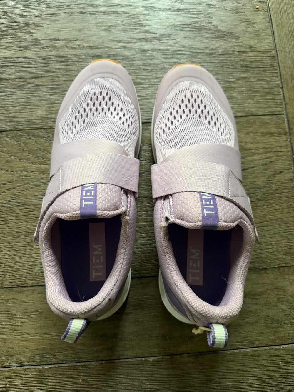 TIEM Slip-On cycling shoes in Light Lavender